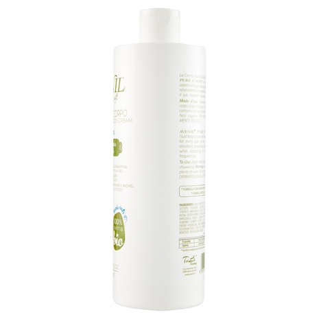 Avenil pure & soft Crema Fluida Corpo Idratante latte di mandorle 400 ml